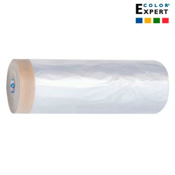 Защитная плёнка CoverQuick с бумажной малярной лентой Color Expert