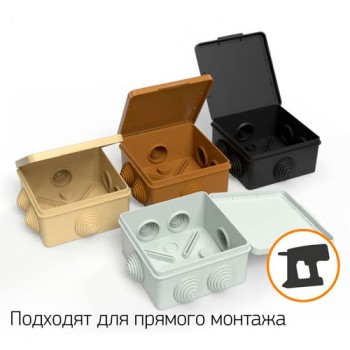 Электромонтажная коробка для прямого монтажа TOUA - Форвард-Строй, тел. +7 (495) 208-00-68